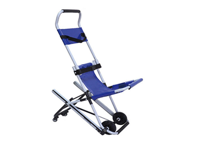 Aluminium Foldable Stair Climbing Walker Manual Stair Chair Stretcher With Track
